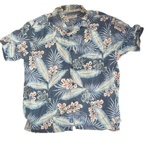 TOMMY BAHAMA Silk Aloha Shirt XL